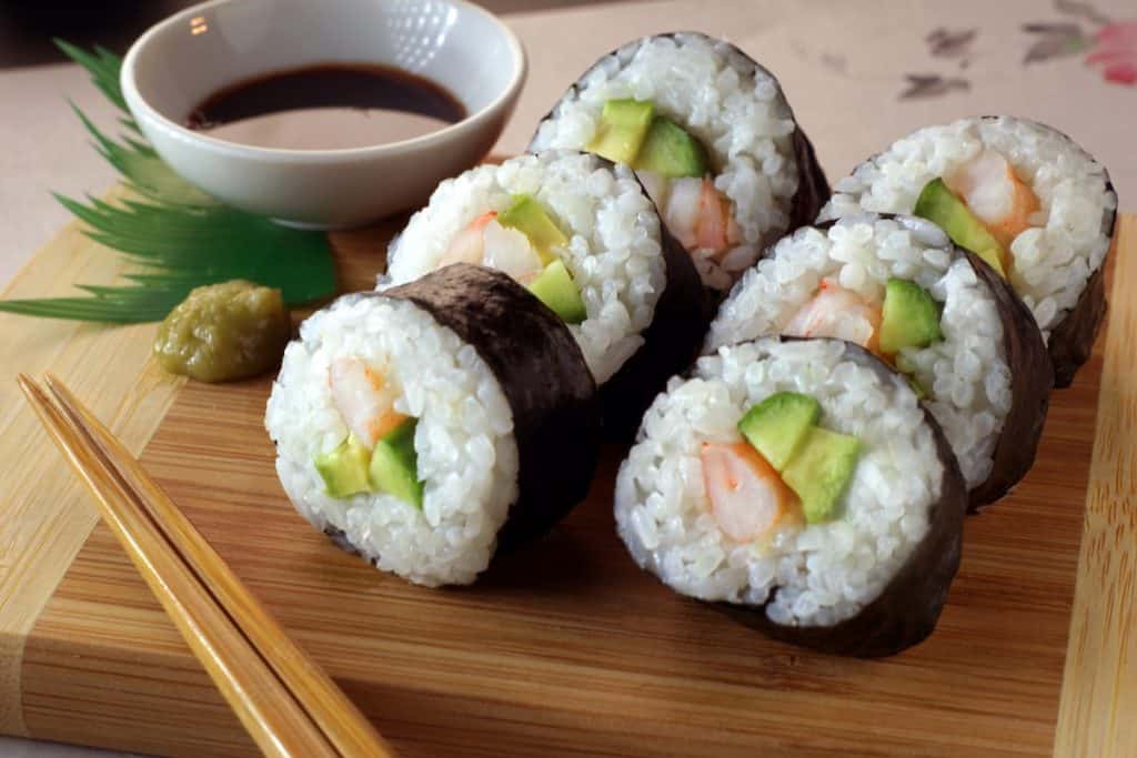 California roll sushi recipe