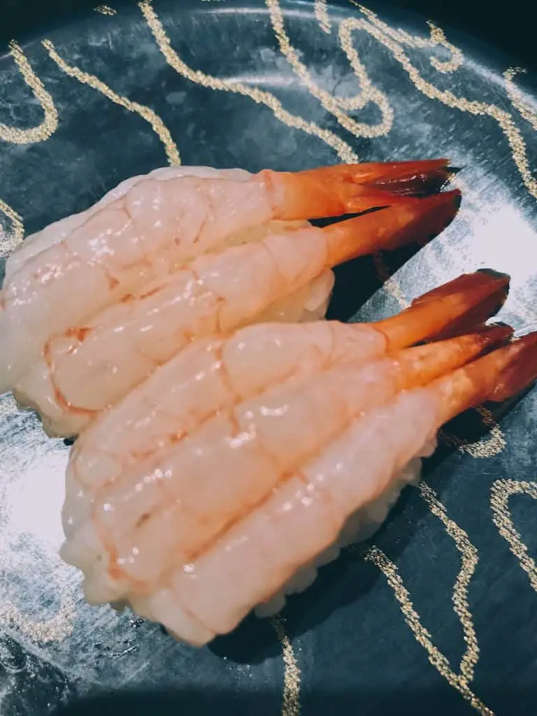 Shrimp sushi - ebi - shrimp