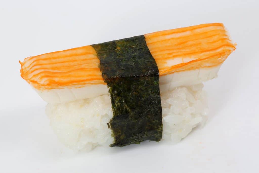 What is kanikama sushi or surimi sushi - kanikama (or surimi): imitation crab from pollock fish